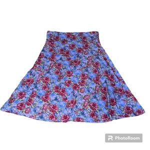 LuLaRoe size Large floral circle skirt